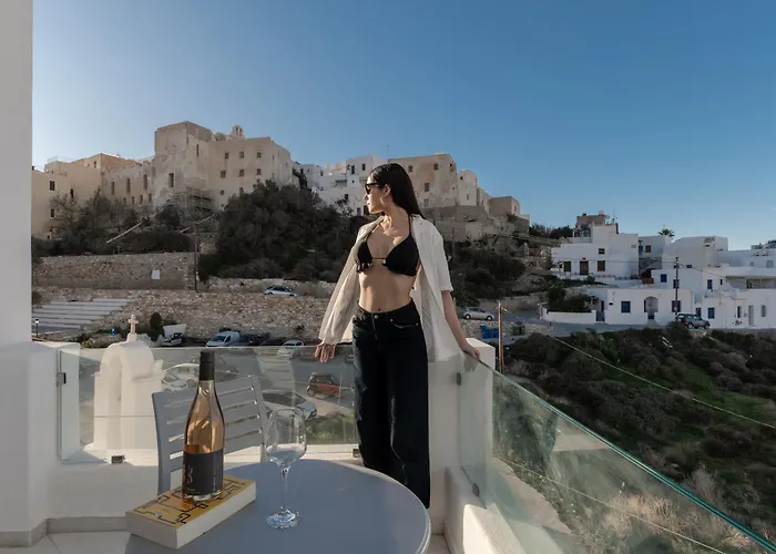 公寓 Pnoe Luxe & Spa, Naxos Town *