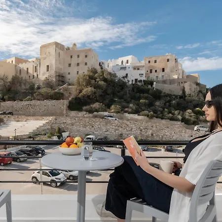 Pnoe Luxe & Spa, Naxos Town Lägenhet